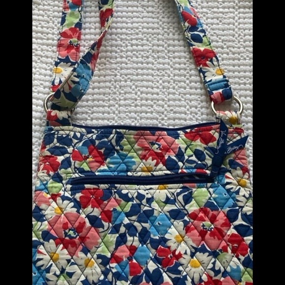 Vera Bradley Colorful Vintage Floral Crossbody Purse - Picture 5 of 9